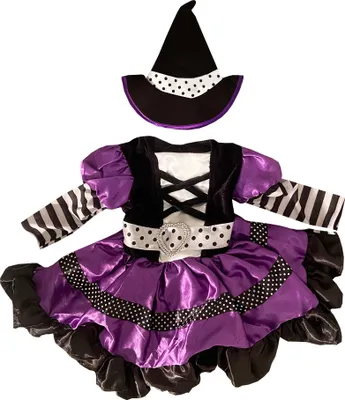 Produktbild von Bristol Novelty - Kostüm - Kinder BN5233 (92) (Violett/Schwarz)