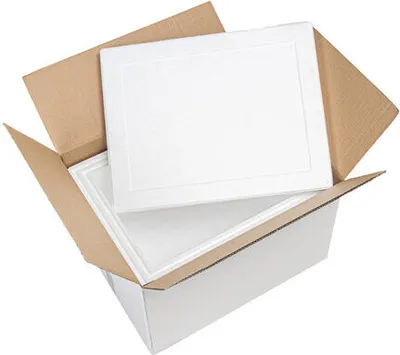 Produktbild von 4x Isolierboxen mit Deckel aus EPS 570 x 445 x 360 mm 40,5 Liter inkl. Umkarton