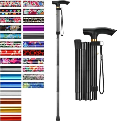 Obrázok produktu pre Holeň – Skladacia pomôcka – Podpora pre vonkajšie použitie – Nastaviteľná výška – 85-95 cm – Čierna