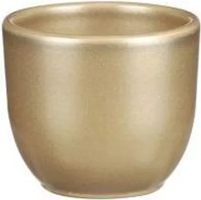 Productafbeelding van Pot tusca 8.5x7.5 cm goud bloempot Mica Decorations