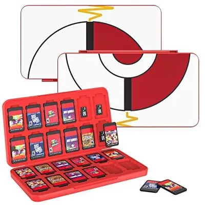 Image de Boîte de rangement pour jeux compatible avec Nintendo Switch, de la marque MoKo