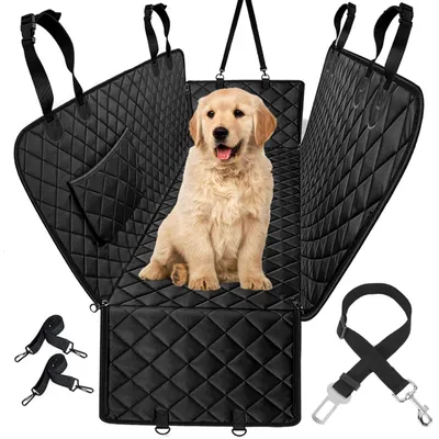 Imagen del producto de Manta impermeable para perros, ideal para el asiento trasero del coche