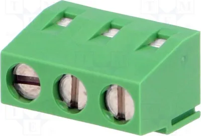 Productafbeelding van 2x Klemrails voor 13,5A, type 282836-3. Klemrails voor hoeken van 90°, met een bewegingsbereik van 5 mm: 3 stuks