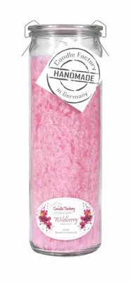 Produktbild von Big-Jumbo Kerze von Candle Factory im Glas mit Duft in tollen Farben : Wildberry Mit Duft Big-Jumbo: Wildberry
