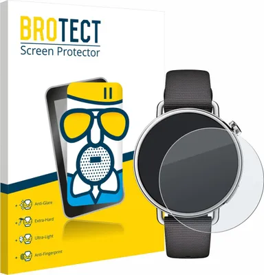 Produktbild von BROTECT Entspiegelungs Schutzglas für Xiaomi Watch S4 (41 mm) Schutzfolie Panzer Folie Glas Display Schutz matt