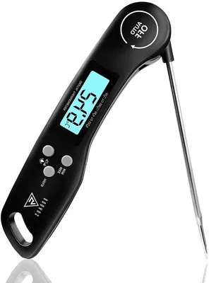 Produktbild von Fleisch-Thermometer mit Klappsonde und Direktanzeige