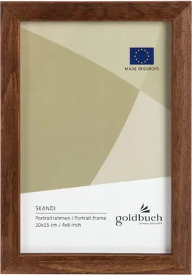 Obrázok produktu pre Goldbuch drevený fotorámik Skandi 10x15 cm hnedý