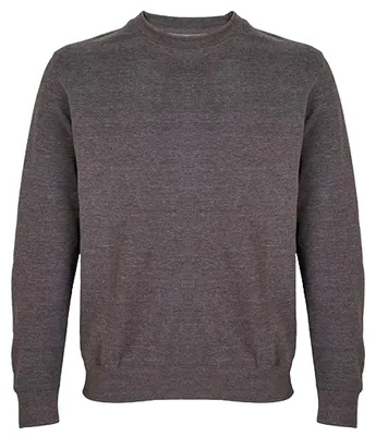 Image de SOLS - Sweat-shirt « Columbia » à col rond pour hommes/femmes Unie LT2826 (XL) (gris foncé chiné)