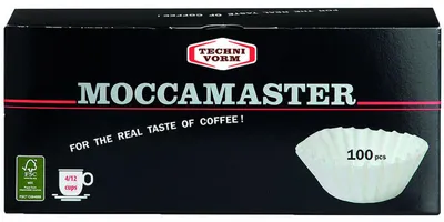 Produktbild von Moccamaster 85025, Kaffeefilter, Moccamaster, Weiß, Papier, 100 Stück(e), 110 mm