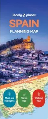 Immagine prodotto di Lonely Planet Spain Planning Map