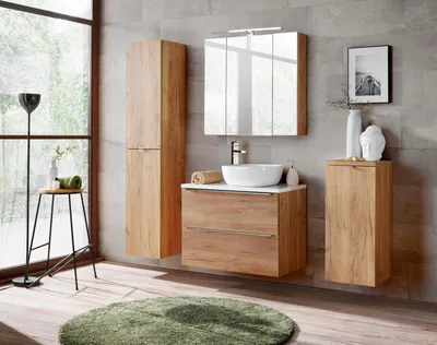 Obrázek produktu pro Designový koupelnový nábytek koupelna 4 ks sada skříňka umyvadlo koupelnový nábytek sety