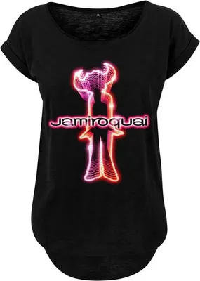Produktbild von Jamiroquai T-Shirt Damen Buffalo Glow schwarz Band-Merch, Bands 100% Baumwolle M