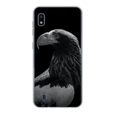 Produktbild von MuchoWow® Handyhülle Schutzhülle Hülle für Samsung Galaxy A10 Adler - Nahaufnahme - Schnabel Silikon Softcase Handy Hülle - Schutzhülle