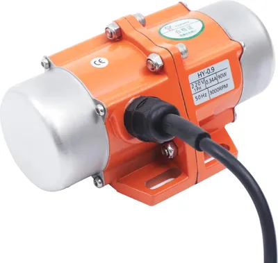 Obrázok produktu pre Vibračný motor/vibračný motor – 90 W asynchrónny 1-fázový – nastaviteľná vibrácia – 208–240 V AC – účinnosť IE1 – skriňa z hliníkovej zliatiny – priemyselné použitie