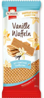 Produktbild von Schulte Vanille Waffeln 200g