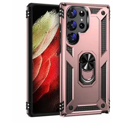Produktbild von Armor Hülle für Samsung Galaxy S23 Serie - Farbe: Rosegold - Modellkompatibilität: Für Samsung Galaxy S23 Ultra