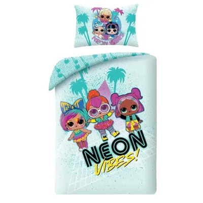 Produktbild von Baby Bettwäsche - LOL Surprise - 100x135 cm & 40x60 cm Baumwolle