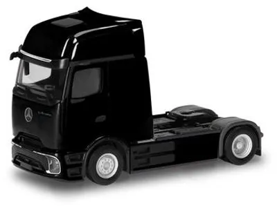 Produktbild von Herpa 319447 - 1/87 MB eActros Procabin Gigaspace Zugmaschine 2achs, schwarz