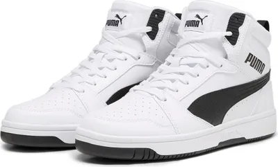 Immagine prodotto di Puma Rebound v6 High Sneaker Stivali Uomo Sneaker 392326 02 bianco, Dimensione della scarpa: 48 EU