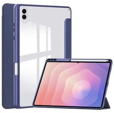 Produktbild von imoshion Trifold Hardcase Klapphülle Samsung Galaxy Tab S11 / S12 Ultra - Dunkelblau