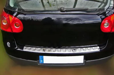 Obrázok produktu pre Nerezová ochrana nárazníka chróm pre VW GOLF 5 V-SCHRÄRGHECK-MIT Abkantung