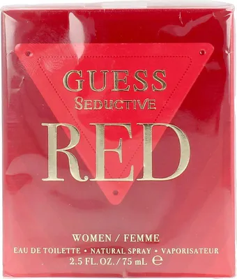 Obrázek produktu pro Seductive toaletní voda Red pro ženy 75 ml - GUESS