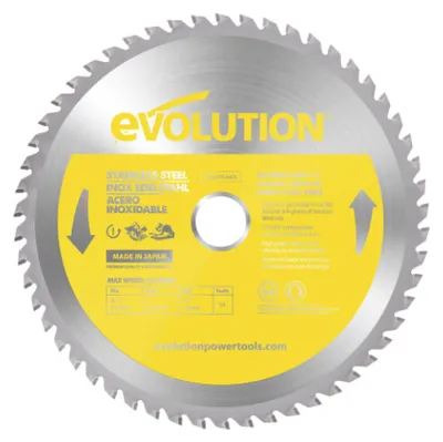 Produktbild von Evolution Power Tools S210TCT-54CS, zaagblad voor cirkelzagen, zagen van roestvr