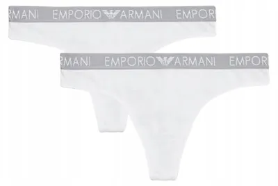 Zdjęcie produktu dla Majtki Damskie Emporio Armani Białe - Xs