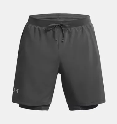 Immagine prodotto di Under Armour Ua Launch 7'' 2-In-1 Short - castlerock, taglia:M