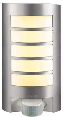 Image de Steinel Applique murale d'extérieur à capteur 1 flamme 279x155 mm L 12 S aluminium
