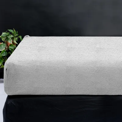 Obrázek produktu pro Sleeptime, prostěradlo na matraci, barva šedá, rozměr 90 x 200 cm