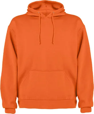 Produktbild von Roly SU1087 | Herren Sweat Capucha Hooded Sweatshirt - Farbe: Orange 31 - Größe: L