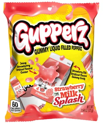 Obrázok produktu pre Gupperz Strawberry Milk Splash 72g (MHD 24.06.2025)