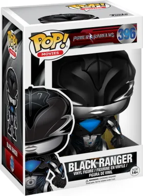 Produktbild von Power Rangers - Black Ranger 396 - Funko Pop! - Vinyl Figur