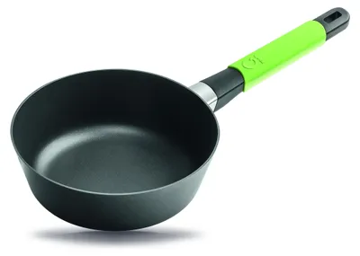 Zdjęcie produktu dla Patelnia z wysokim rantem Gastrolux Squalit szkło ceramiczne - 20cm - Lime 30220I