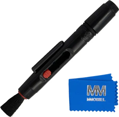 Produktbild von MMOBIEL Professioneller Carbon Objektivreinigungsstift Bürste für DSLR Kamera Objektiv
