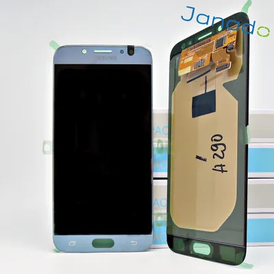 Produktbild von Original Samsung Galaxy J7 SM-J730F (2017) LCD Display Service Pack Touchscreen Digitizer GH97-20801B silber