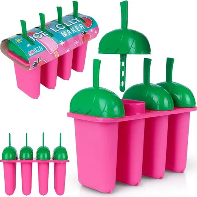 Produktbild von Stieleisform Eisform Eisförmchen 4 St.