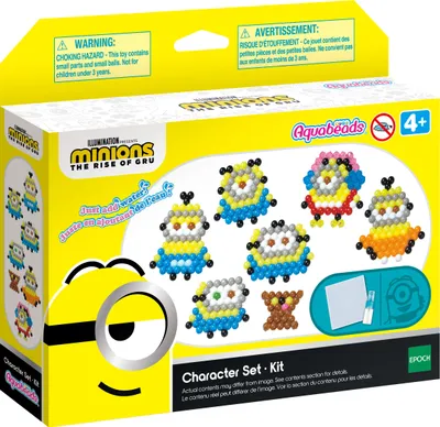 Produktbild von Aquabeads Minions Figurenset, 4 Jahr(e), Junge/Mädchen, Kind, Minions, Mehrfarbig, 500 Stück(e)