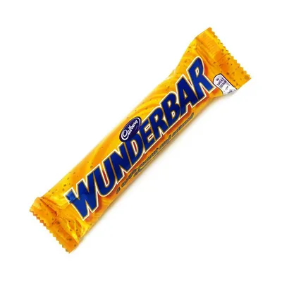 Obrázok produktu pre Čokoládová tyčinka Cadbury Wunderbar s karamelovým krémom a arašidmi 1s