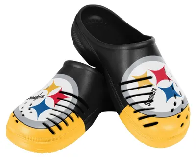 Productafbeelding van FOCO heren NFL team tuinsandalen, schoenen, slippers, clogs, kleurblokdesign, groot model
