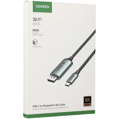Obrázek produktu pro Uzelený kabel USB-C na DisplayPort, 8K, 1m