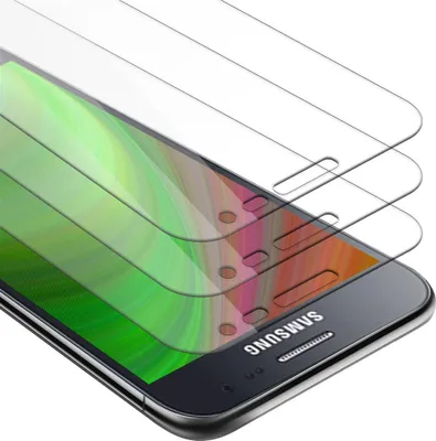 Obrázek produktu pro Cadorabo 3x pancéřová ochrana displeje pro Samsung Galaxy J2 z průhledného tvrzeného skla