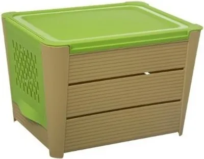 Obrázek produktu pro Koš k uskladnění brambor, box do kuchyně, box na potraviny, kuchyňské potřeby, plastové boxy, bedýnka