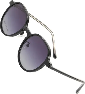 Zdjęcie produktu dla INF Stylowe okulary przeciwsłoneczne z oprawkami Jasnoszary