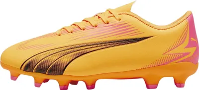 Produktbild von Puma Kinder Ultra Play FG/AG Fussballschuhe - 107775, Farbe:Orange, Kinder Schuhe:38.5