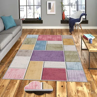 Image de Conceptum Hypnose, EEXFAB540- EEXFAB540HFT, multicolore, tapis de couloir, 80 x 150 cm, 100 % POLYESTER