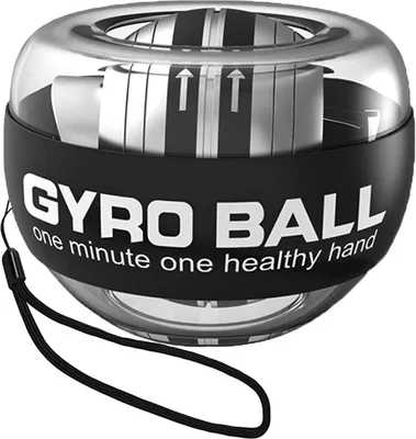 Produktbild von LED-Gyroskop Sicherheitssensor Auto Startbereich Gyroskop Power Handgelenk Ball Arm Handmuskel Stärke Trainer Fitnessgeräte