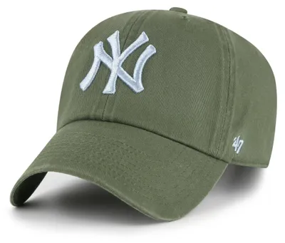 Produktbild von '47 Brand MLB New York Yankees '47 CLEAN UP Cap Contrast Moss