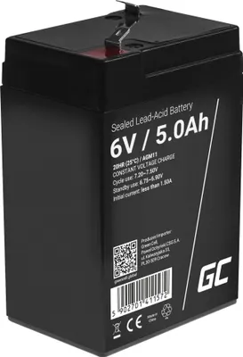 Produktbild von Green Cell Gel-Akku Agm11 6V 5Ah